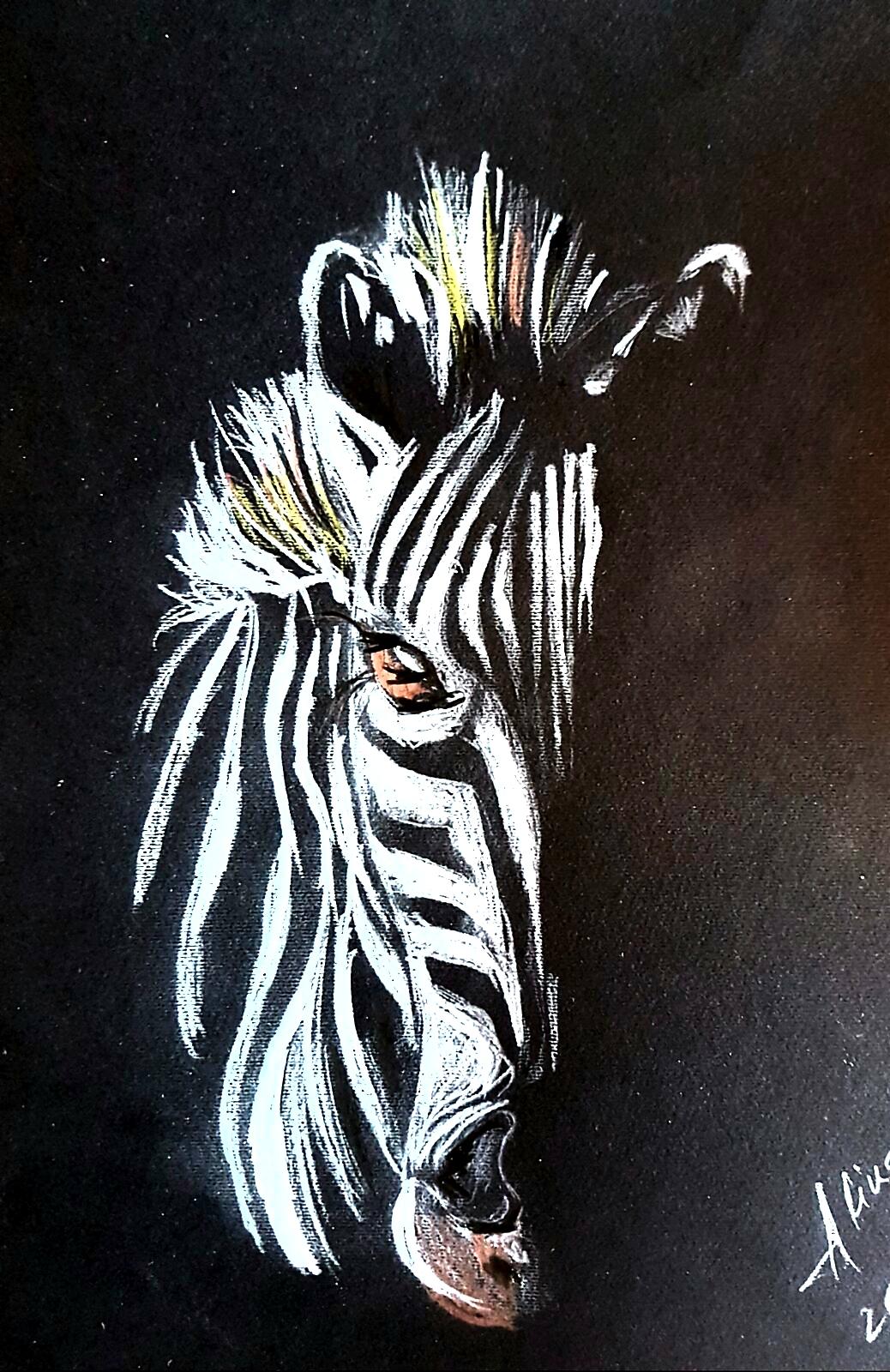 ArteDiAlina.com painting: there's always a hidden (p)art, in everything